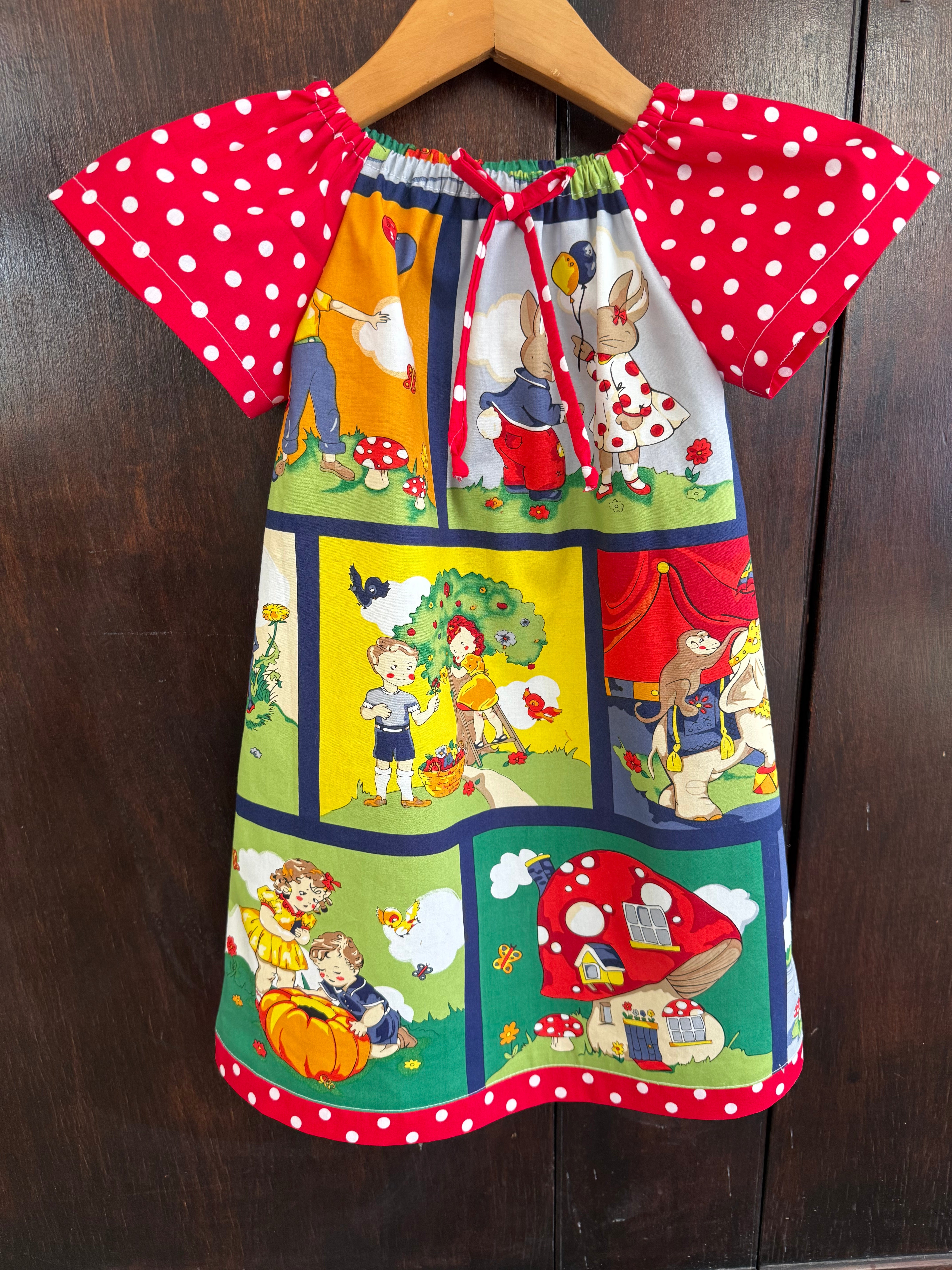Girls nursery rhyme dress , size three