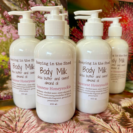 Japanese Honeysuckle Body Milk with Shea Butter
