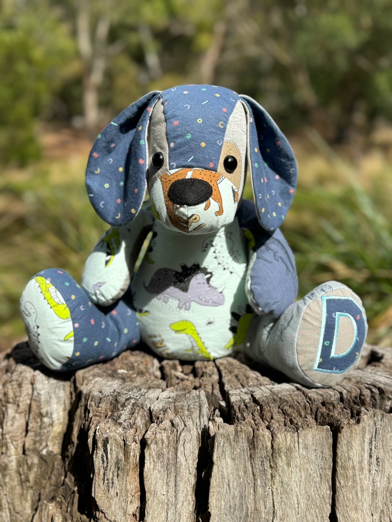 Memory Bear – Custom Dog/Puppy Style – Personalised Keepsake Teddy