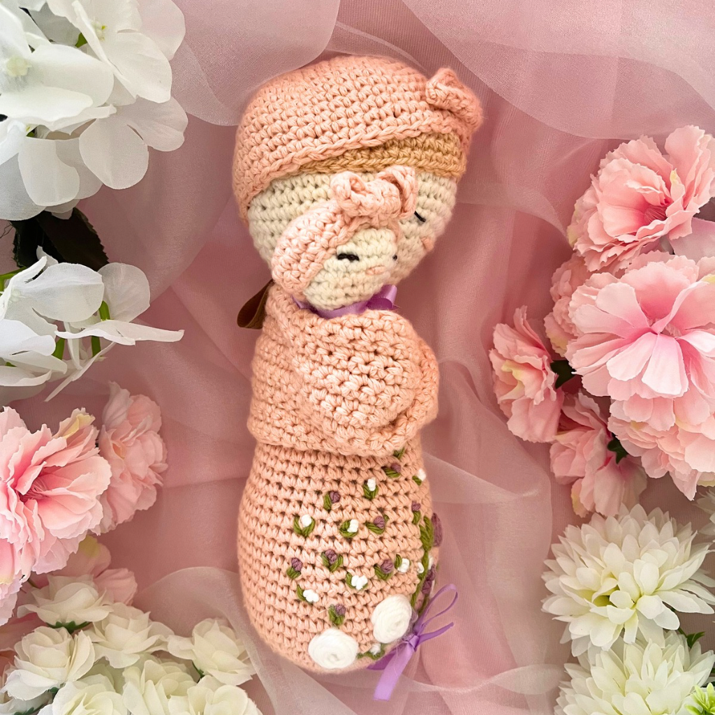 Crochet Mumma And Baby Soft Dolls - Crochet Mother And Baby Dolls