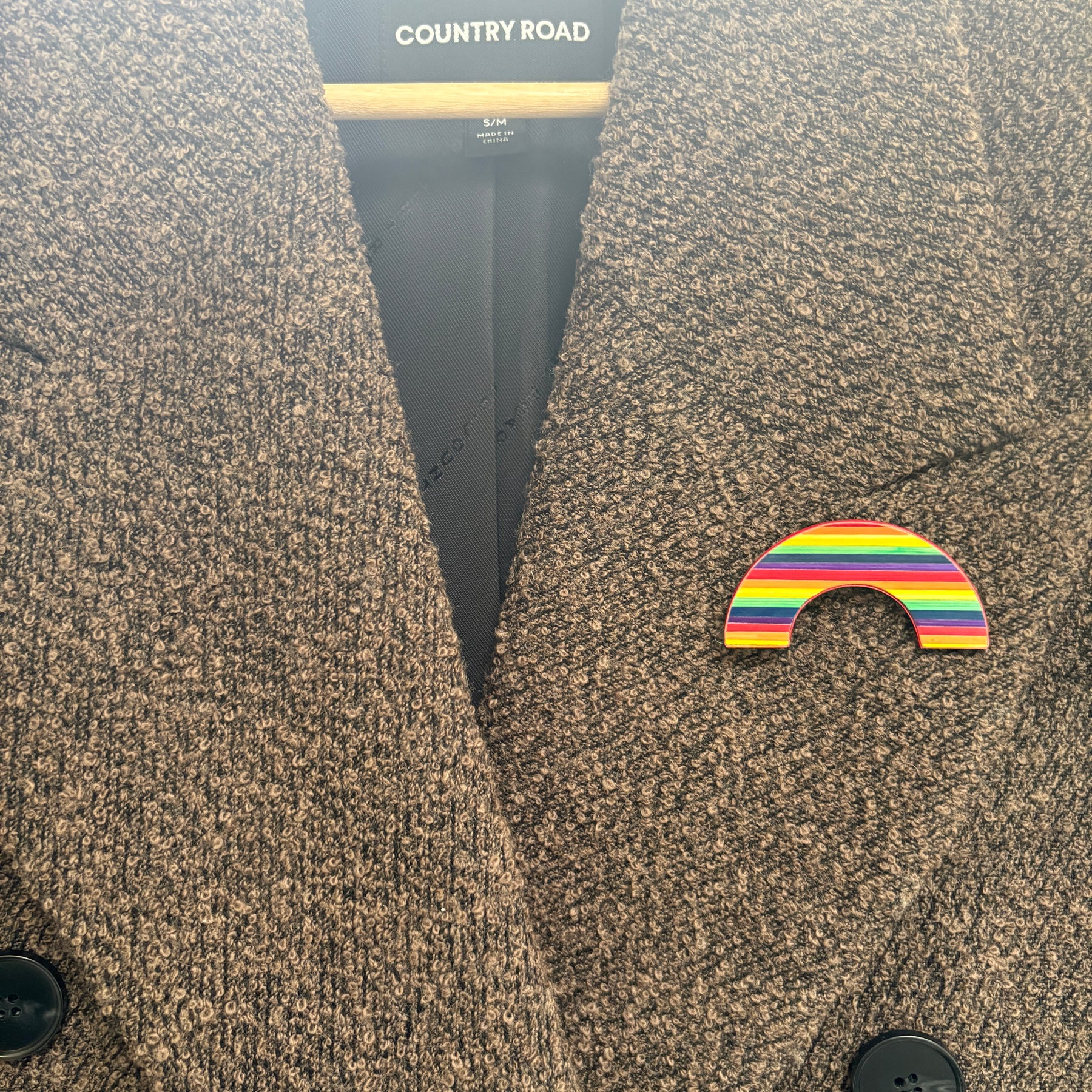 Brooches - Straw Marquetry