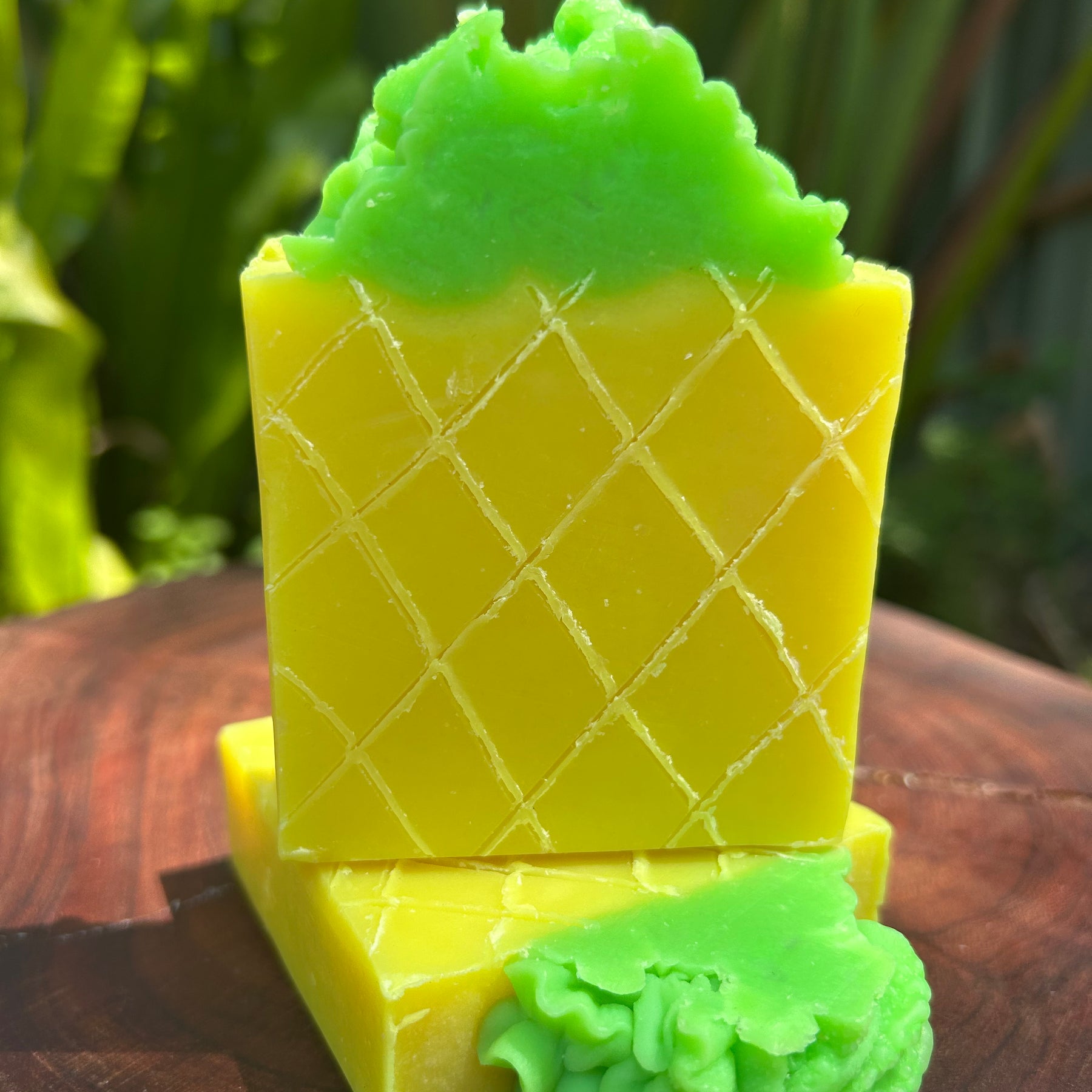Pineapple Infused Handmade Soap | Natural Ingredients | Citrus Fragrance | Unique Soap