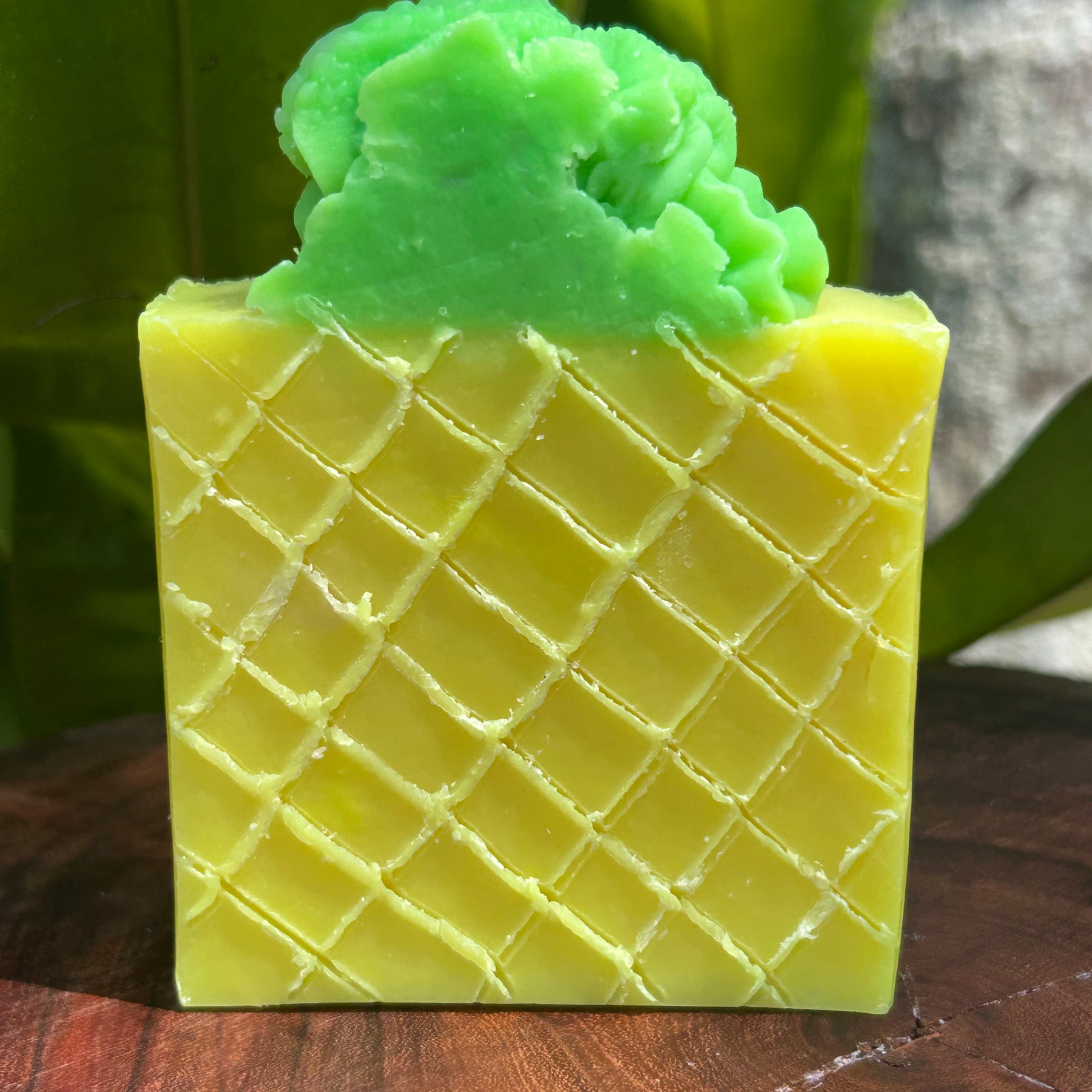 Pineapple Infused Handmade Soap | Natural Ingredients | Citrus Fragrance | Unique Soap