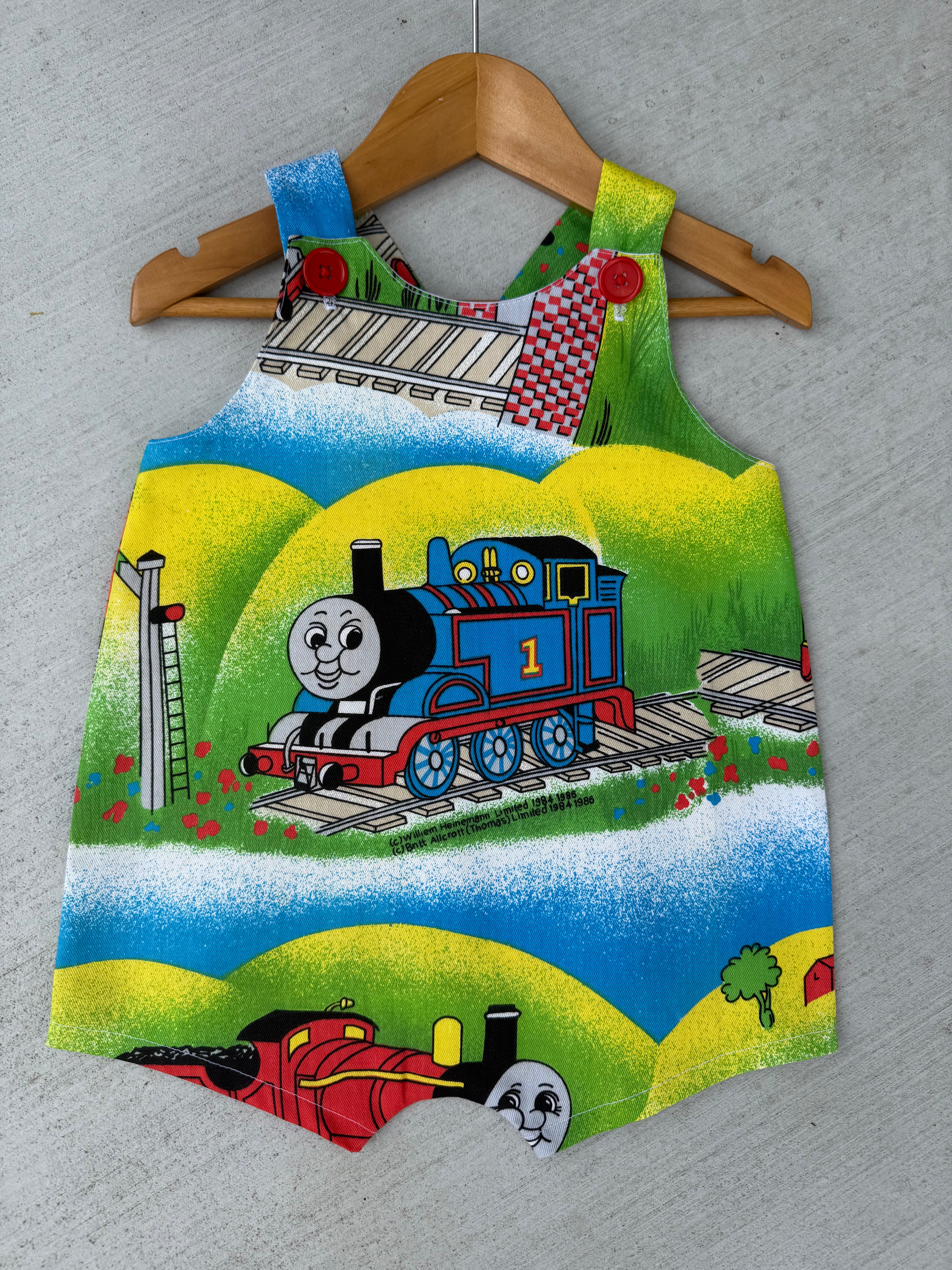 Thomas the tank engine overalls size 1