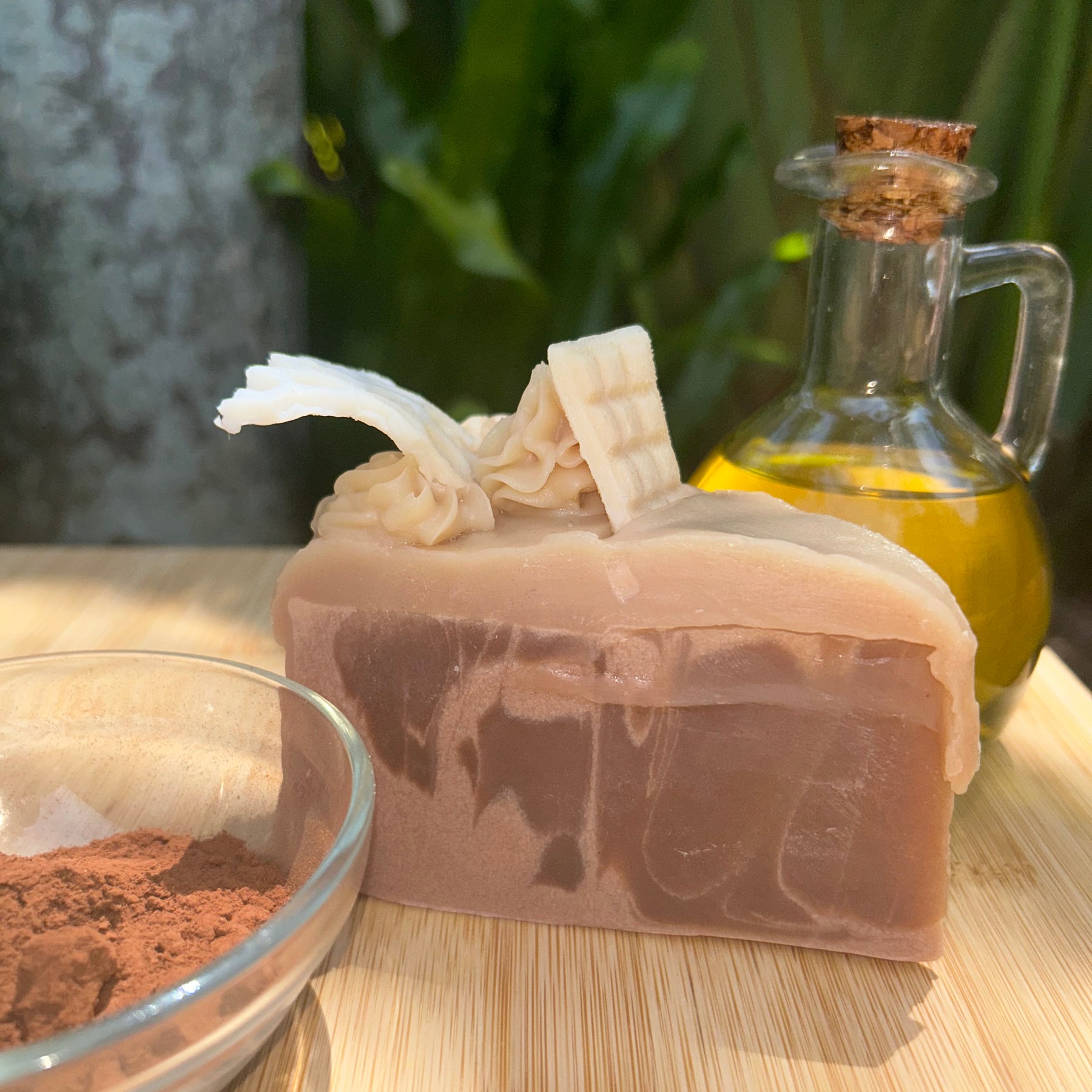 Chocolate Cake Soap Slice | Goat’s Milk | Natural Ingredients | Unique Gift