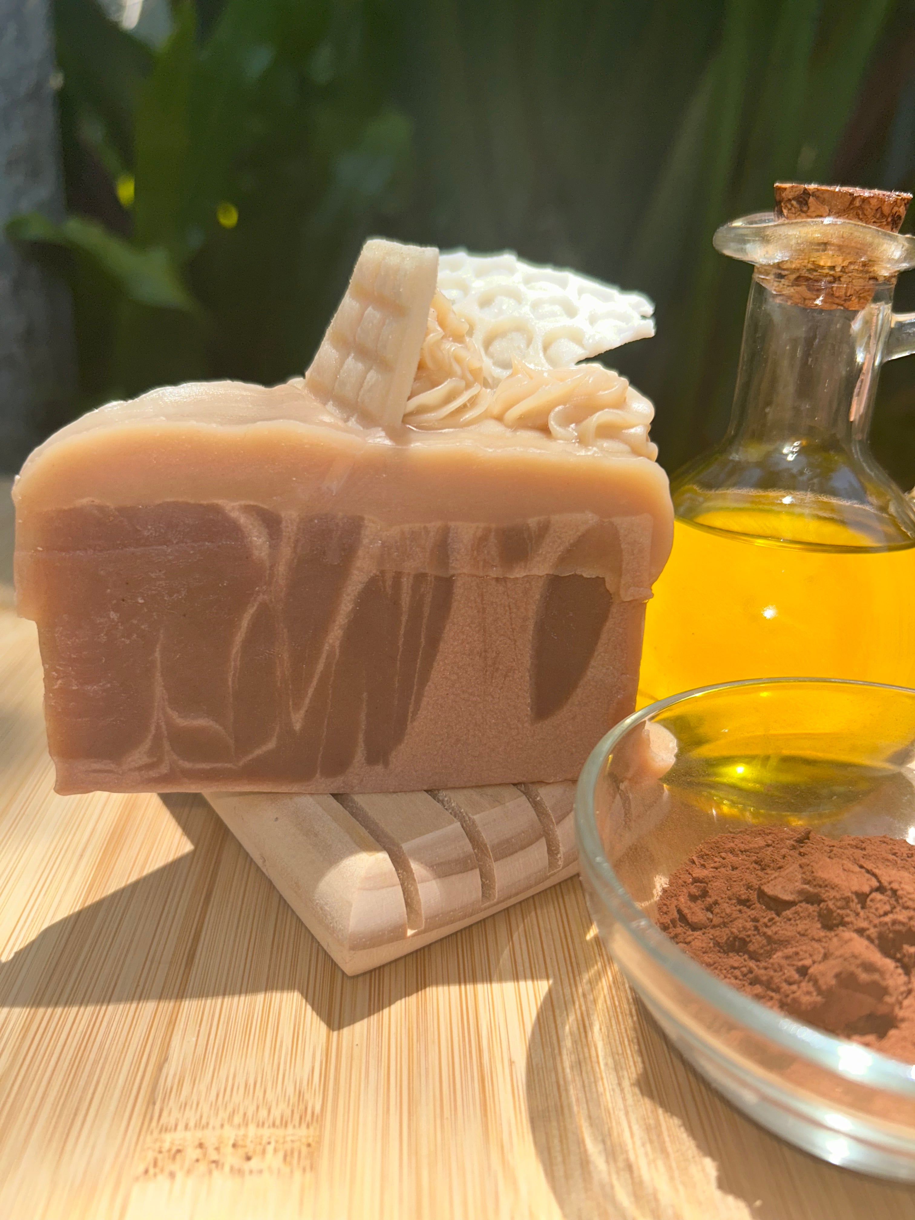 Chocolate Cake Soap Slice | Goat’s Milk | Natural Ingredients | Unique Gift