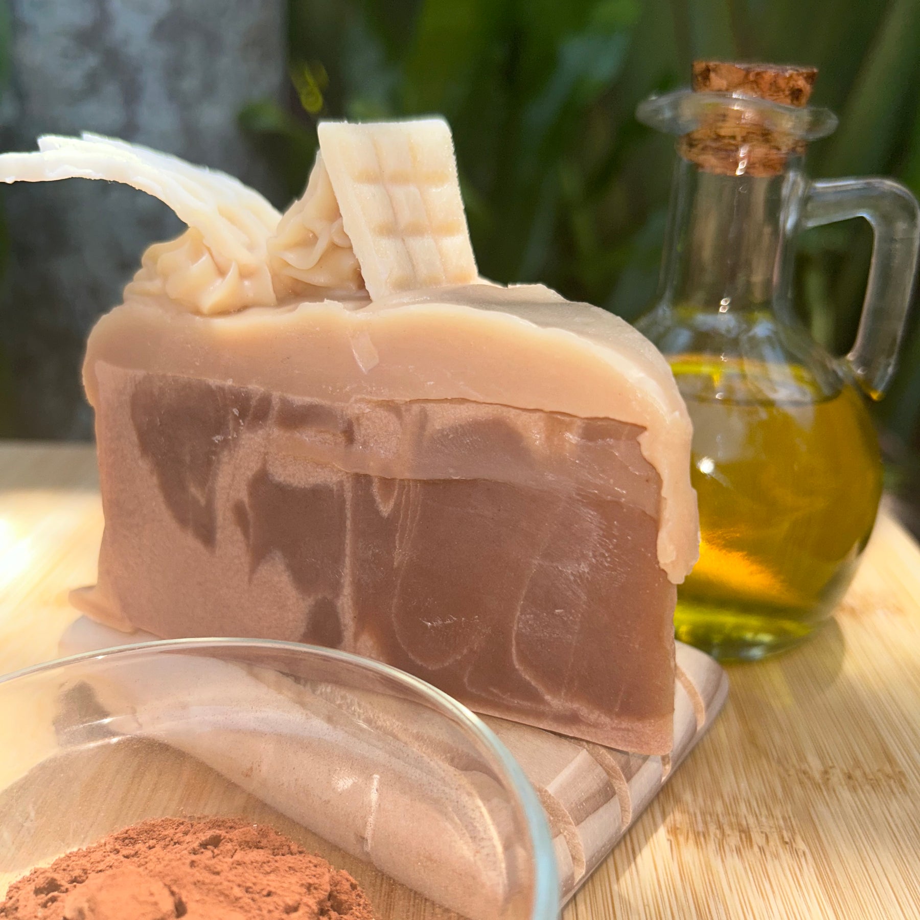 Chocolate Cake Soap Slice | Goat’s Milk | Natural Ingredients | Unique Gift