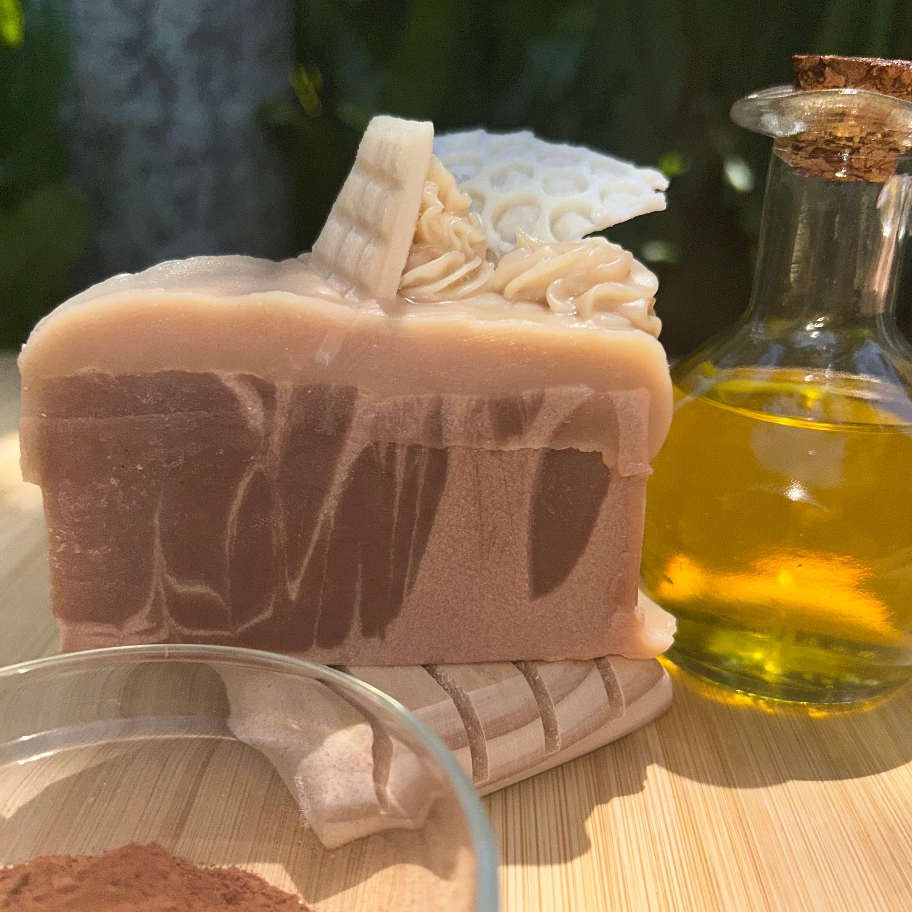 Chocolate Cake Soap Slice | Goat’s Milk | Natural Ingredients | Unique Gift