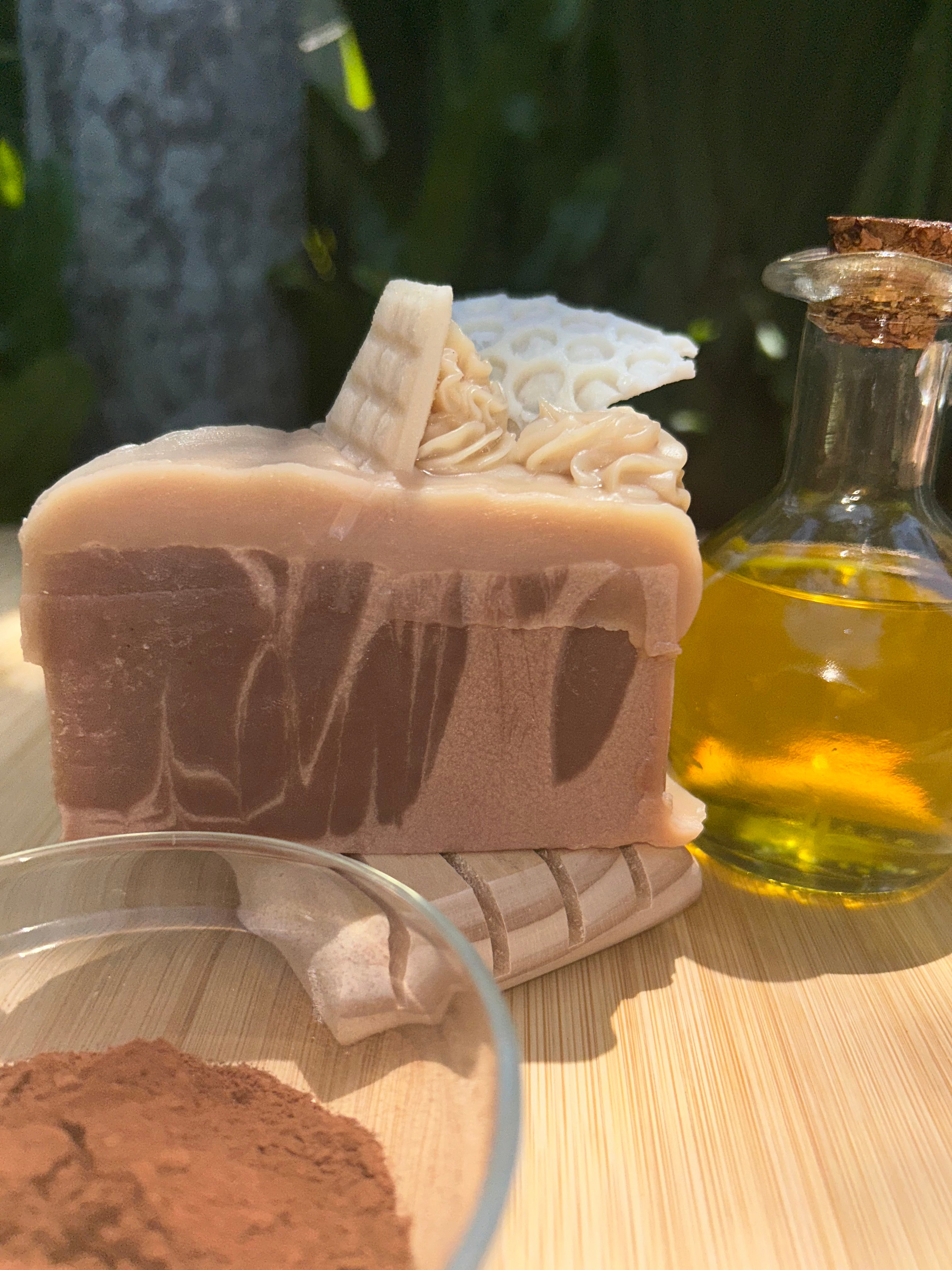 Chocolate Cake Soap Slice | Goat’s Milk | Natural Ingredients | Unique Gift