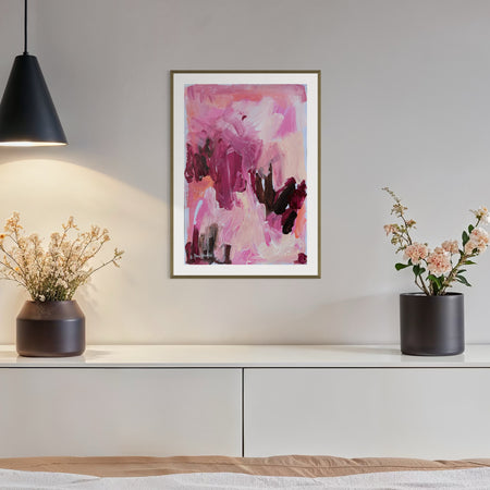 “Ebb and Flow” A3 Original Abstract on Paper