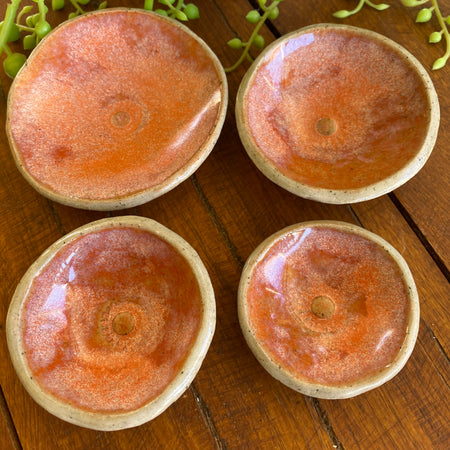 Condiment Dish Set|Stackable|Handcrafted Pottery