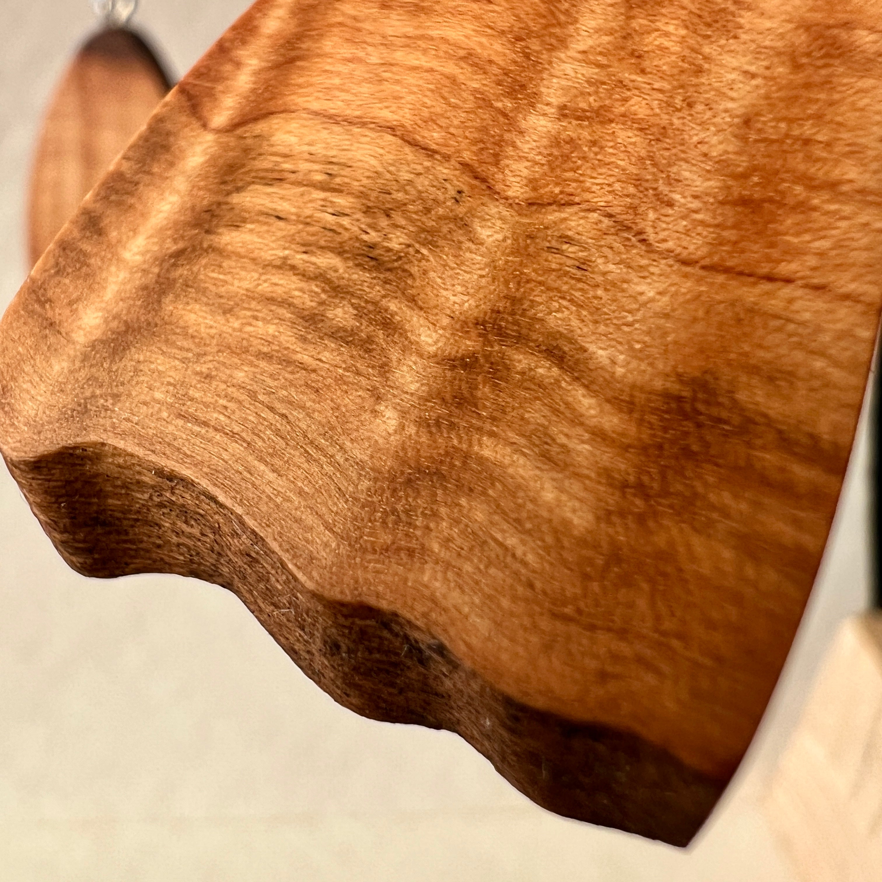 Unique Wooden Earrings - Handmade from Recycled Timber