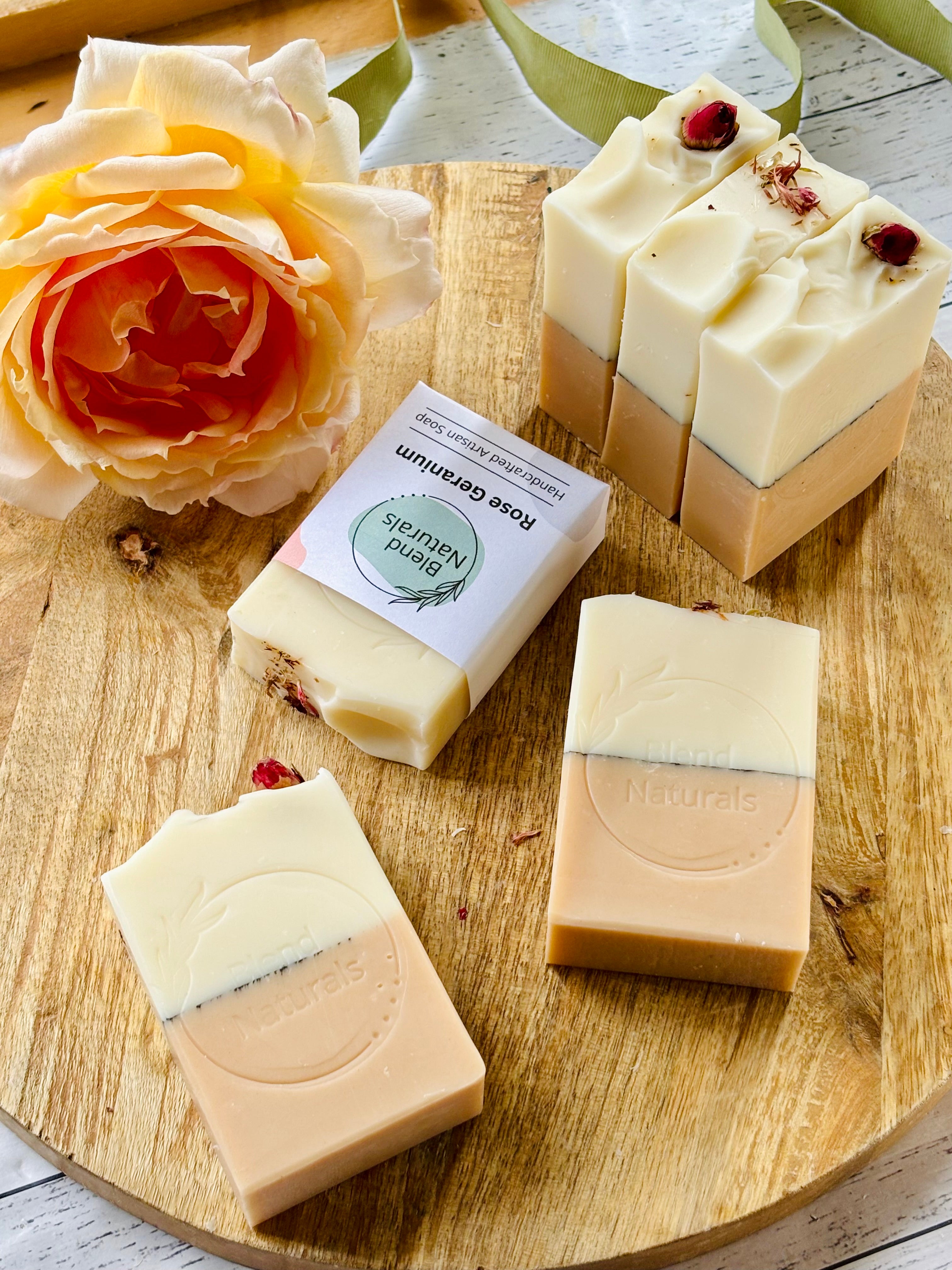 Rose Geranium | Handcrafted Natural Soap Bar