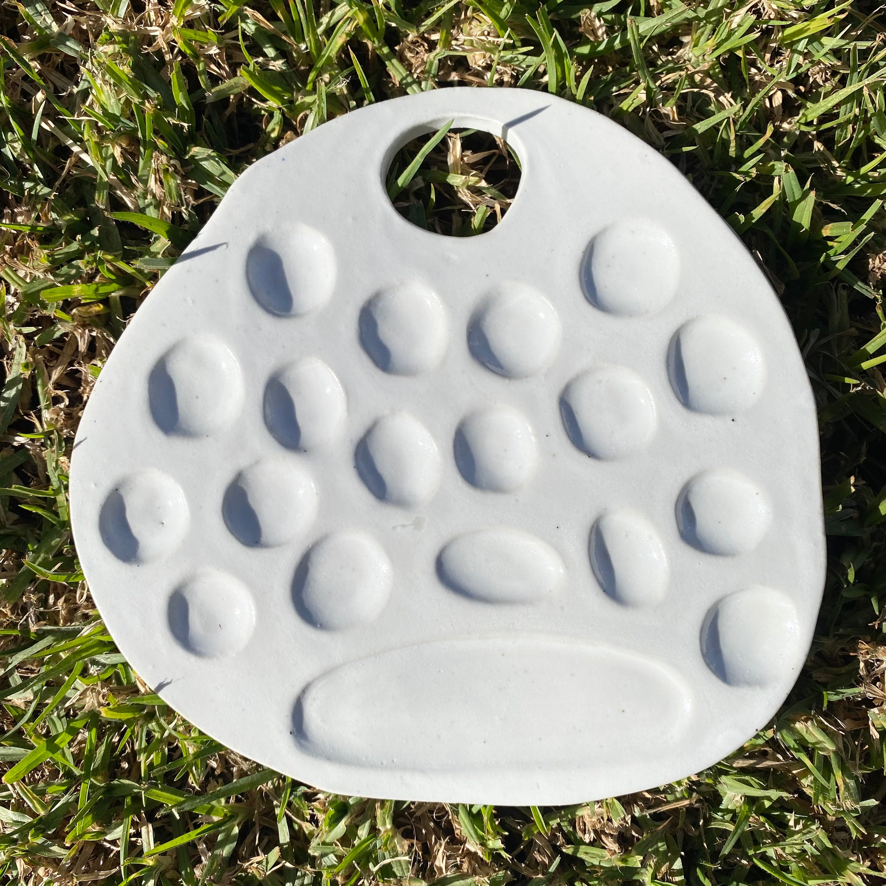 Handmade Ceramic Paint Palette |Handmade Pottery|Made to Order