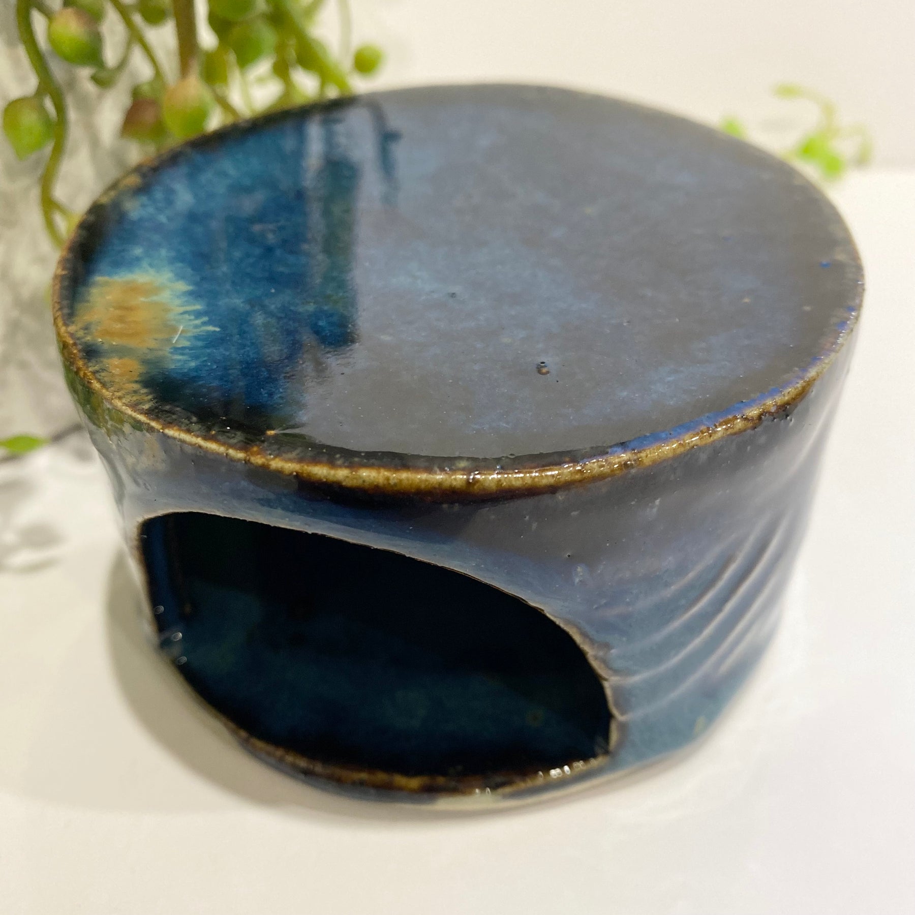 Tea Light Mug|Fondue Warmer|Ceramic|Handmade Pottery