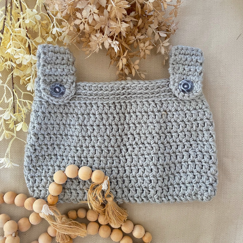 Crochet Baby Bag - Stroller Bag - Pram Bag