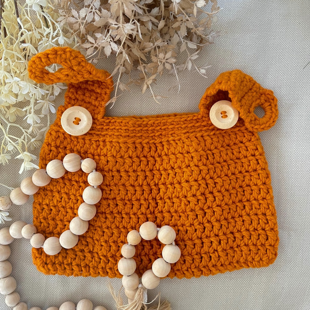 Crochet Baby Bag - Stroller Bag - Pram Bag