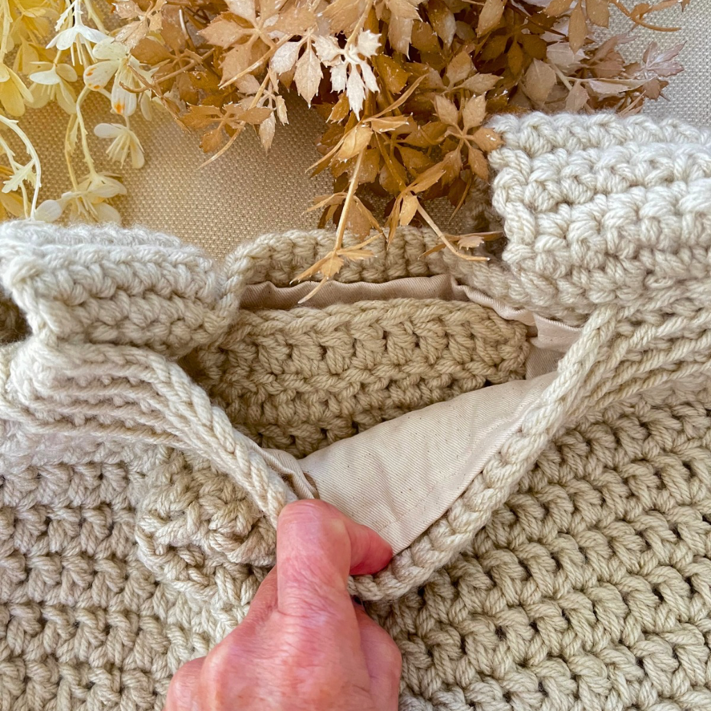 Crochet Baby Bag - Stroller Bag - Pram Bag