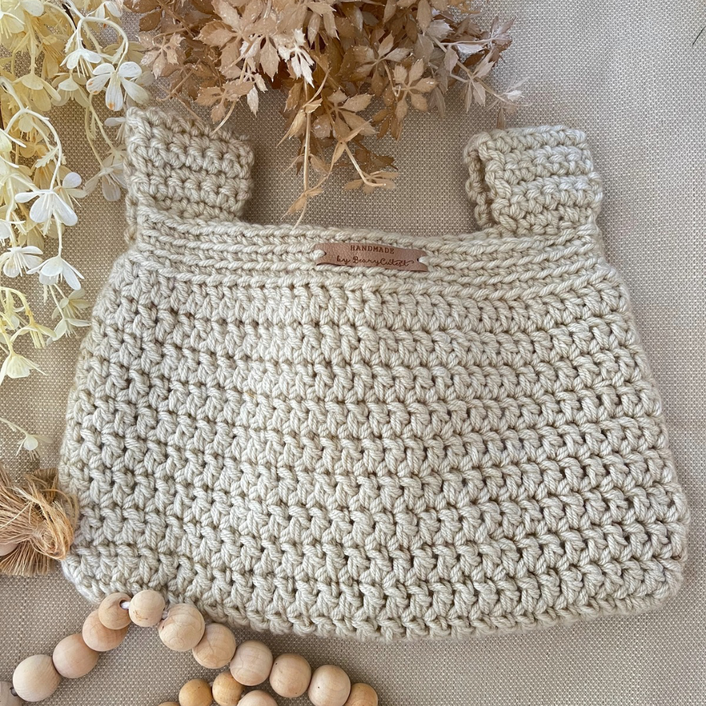 Crochet Baby Bag - Stroller Bag - Pram Bag