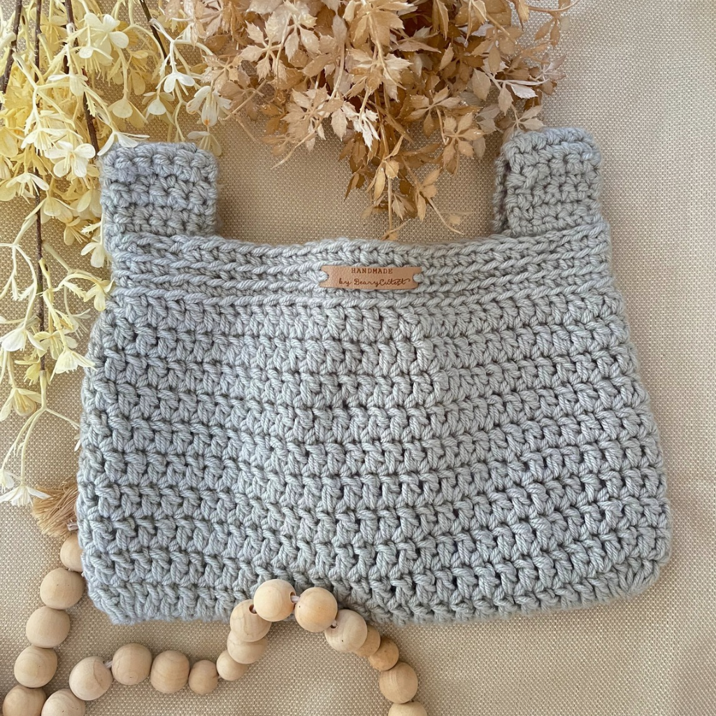 Crochet Baby Bag - Stroller Bag - Pram Bag