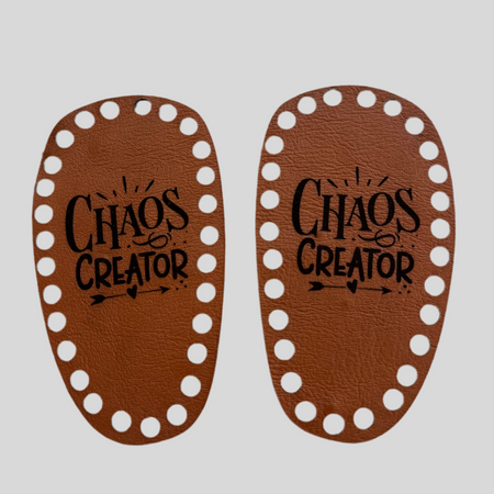 Baby bootie leather engraved soles