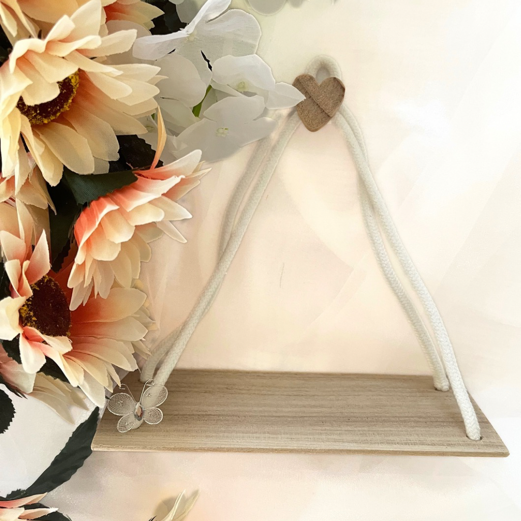 Crochet Lamb Wall Hanging, Nursery Decor, Baby Room Wall Hanging