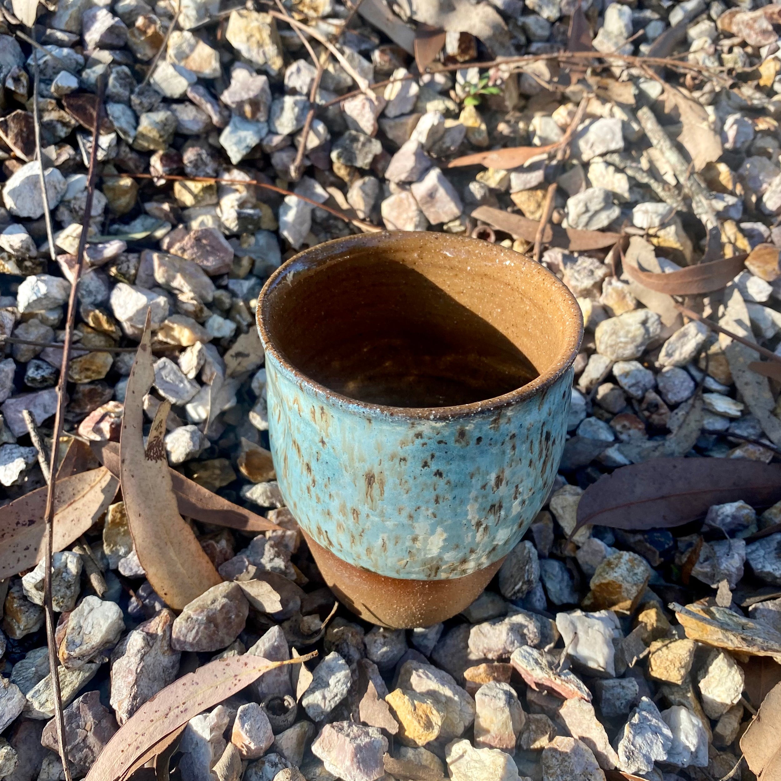Travel Cup: Cascades | Wheel Thrown Ceramic Cup