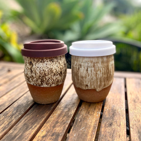 Travel Cup: Baked Earth | Wheel Thrown Ceramic Cup