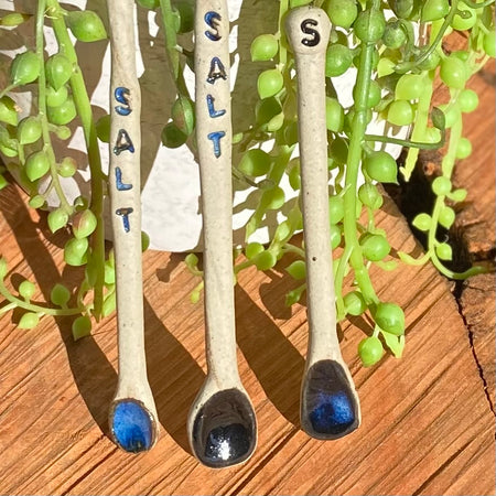 Small Salt Spoons|Handmade Pottery