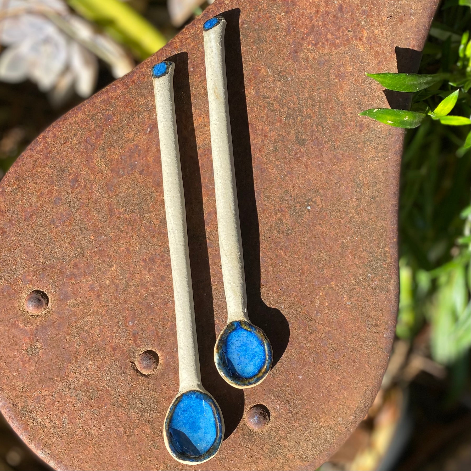 Ceramic Teaspoons / Handmade Pottery