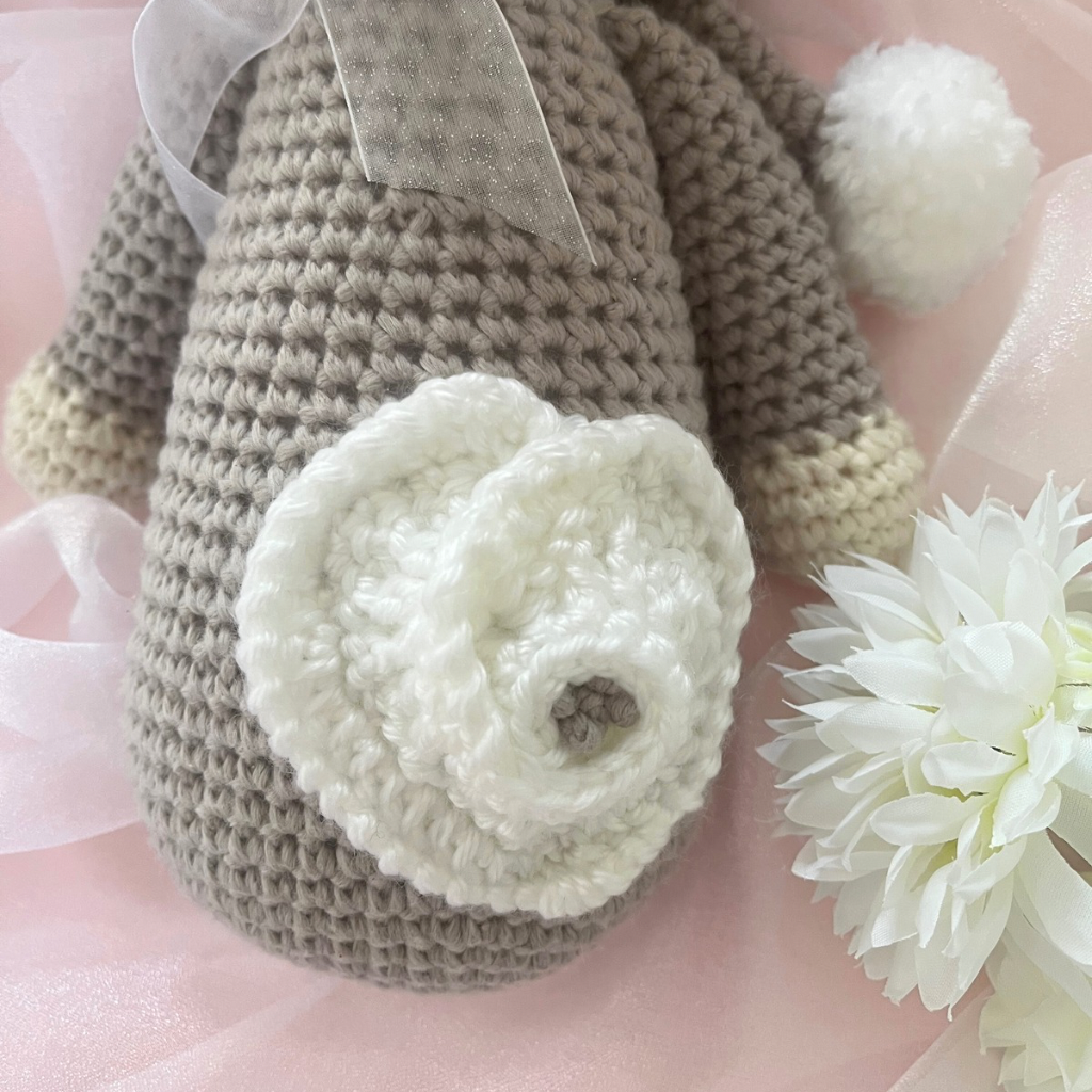 Handmade Crochet Teddy Bear Gift Set - Crochet Baby Gift Pack