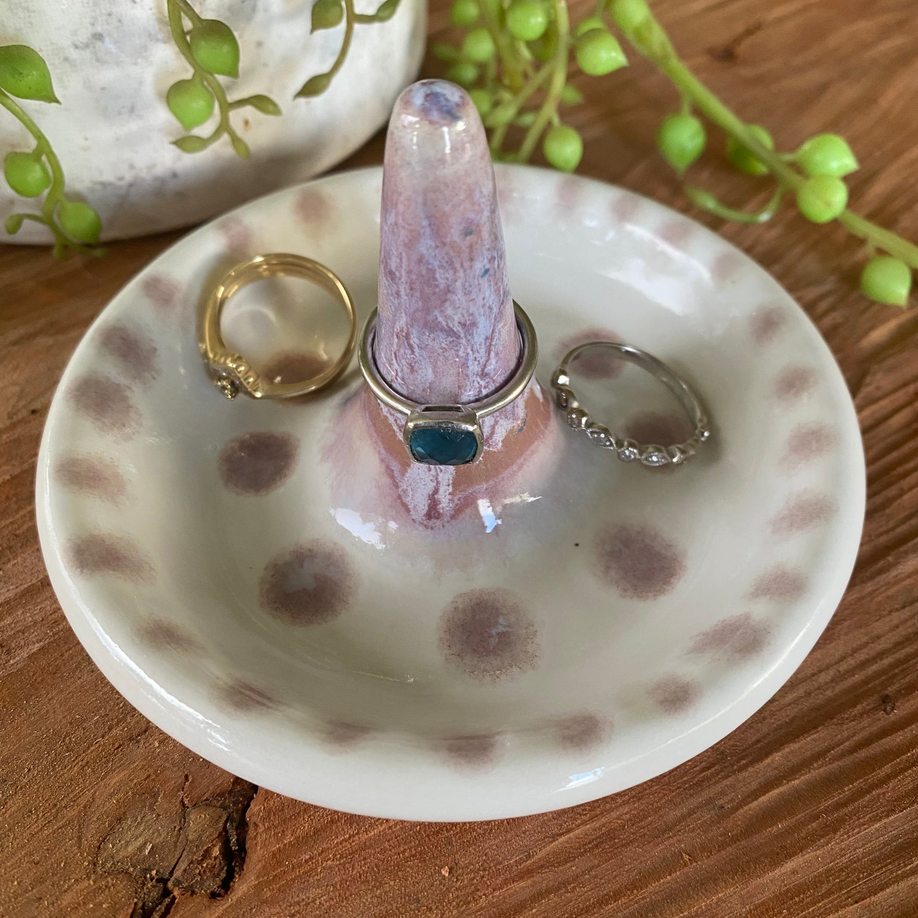 Ceramic Ring Holder|Wheel thrown Pottery