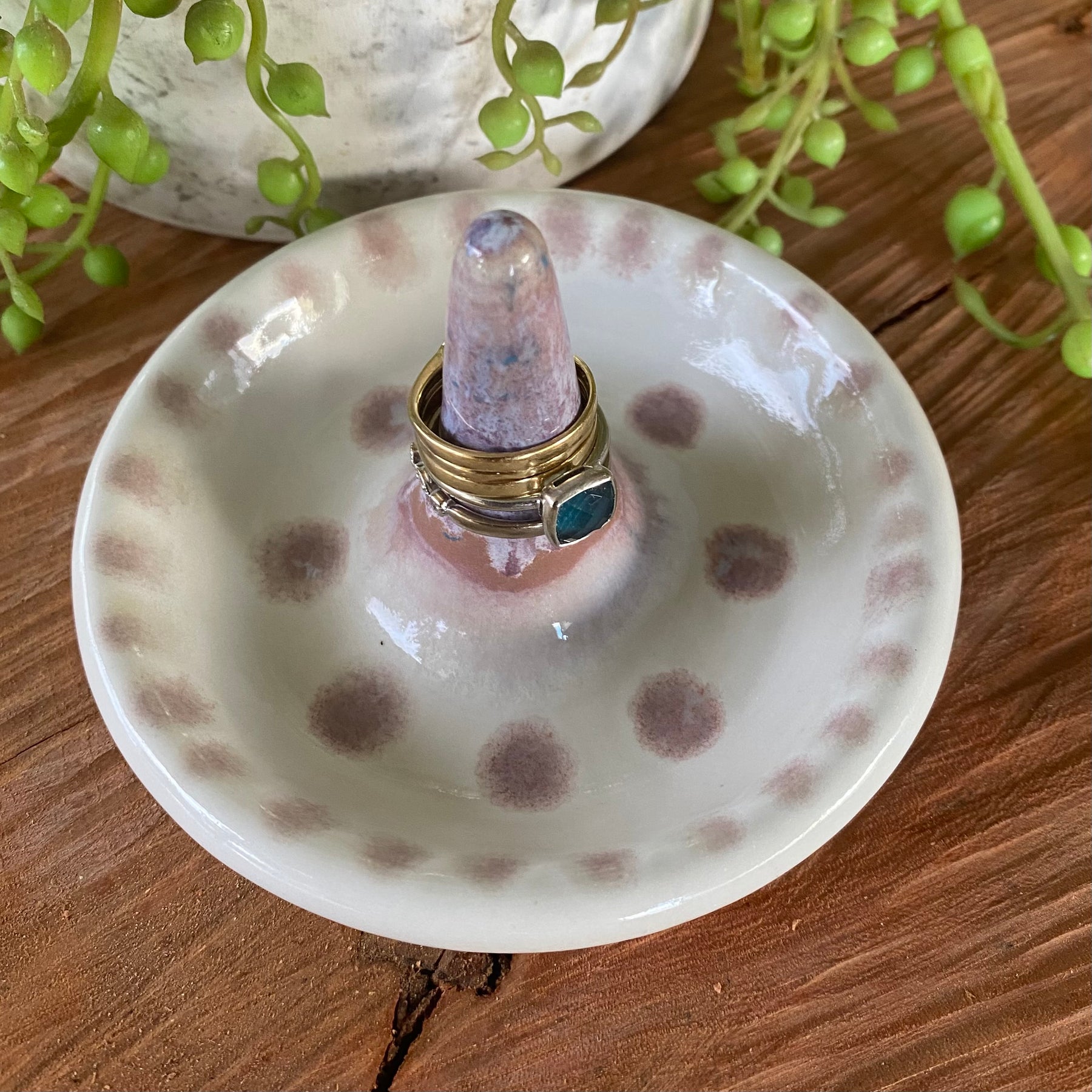 Ceramic Ring Holder|Wheel thrown Pottery