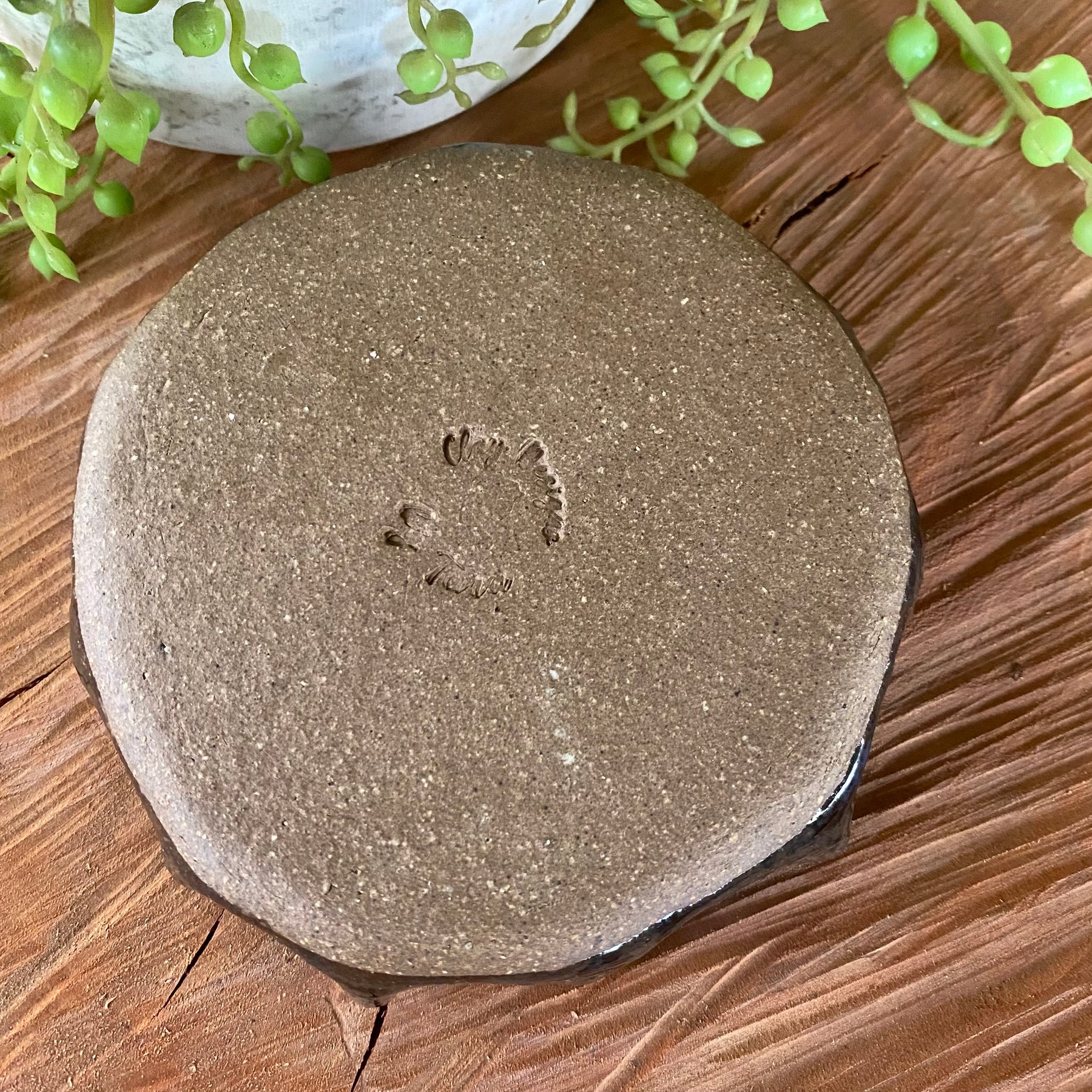 Ceramic Fluted Edge Dish|Handmade Pottery