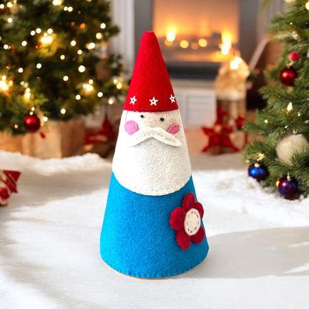 Handmade Scandinavian Santa Christmas Ornament