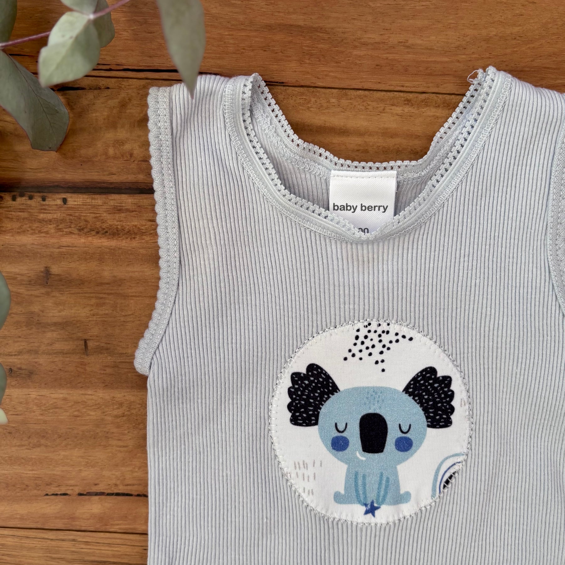 Baby Summer Shorties Set - Blue Koalas