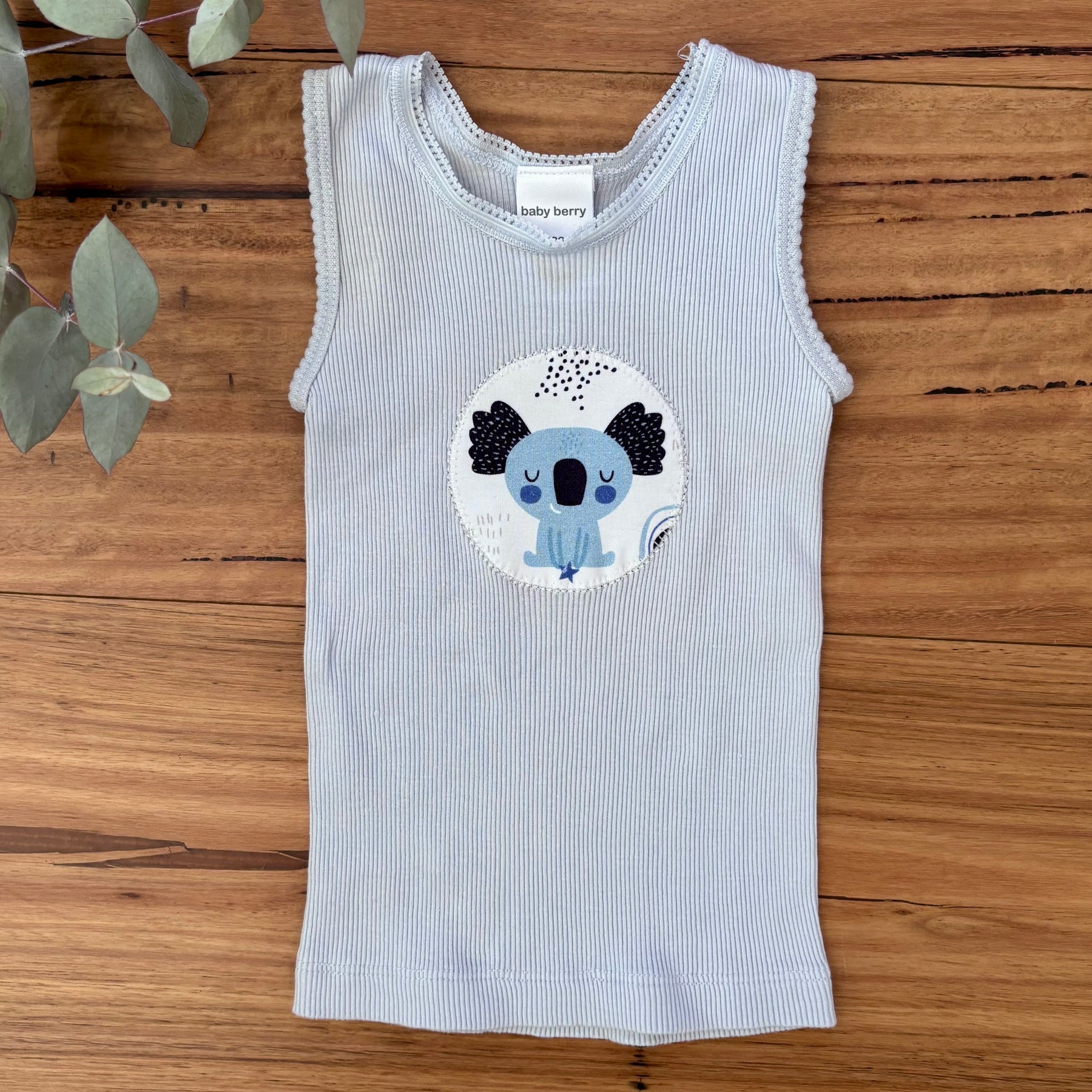 Baby Summer Shorties Set - Blue Koalas