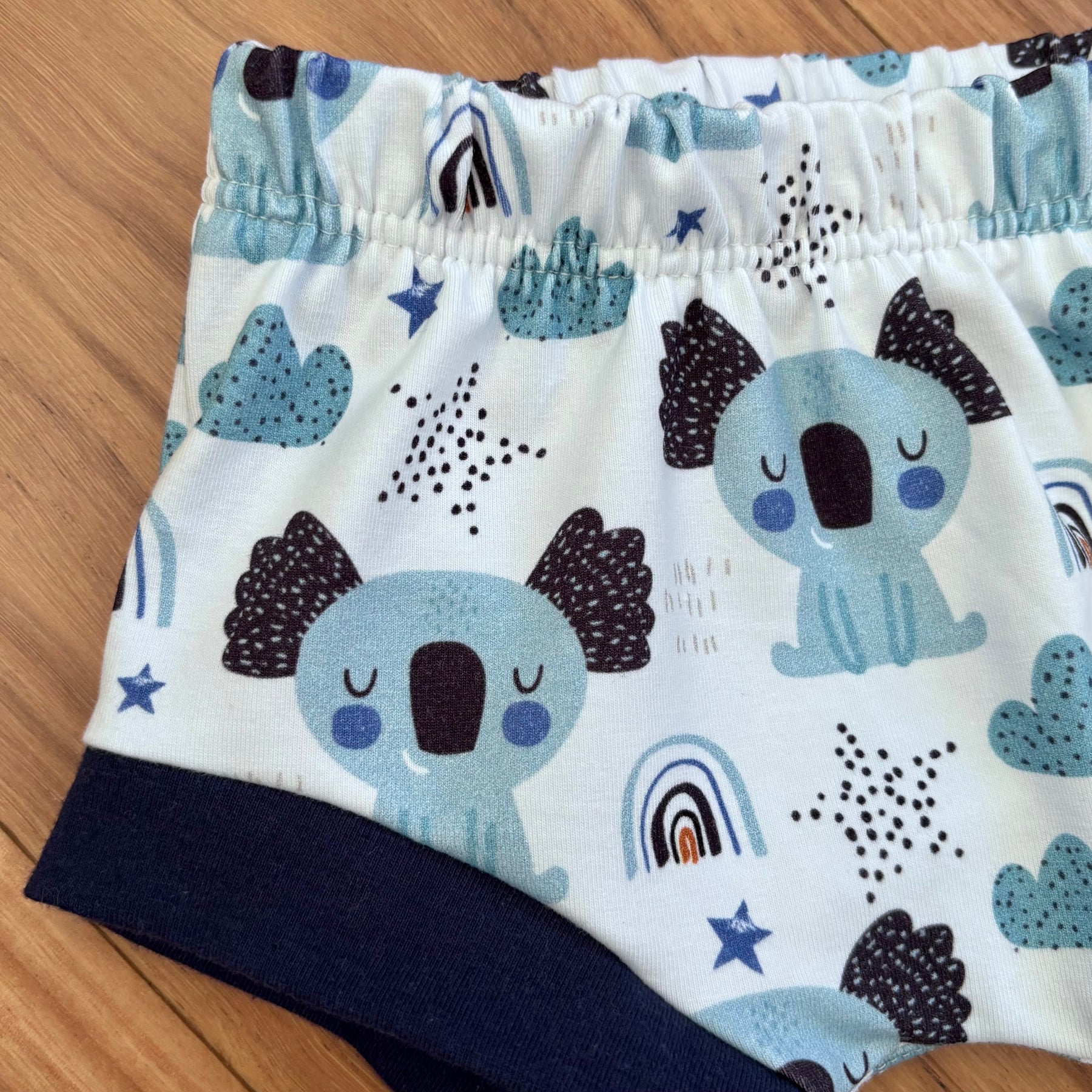 Baby Summer Shorties Set - Blue Koalas
