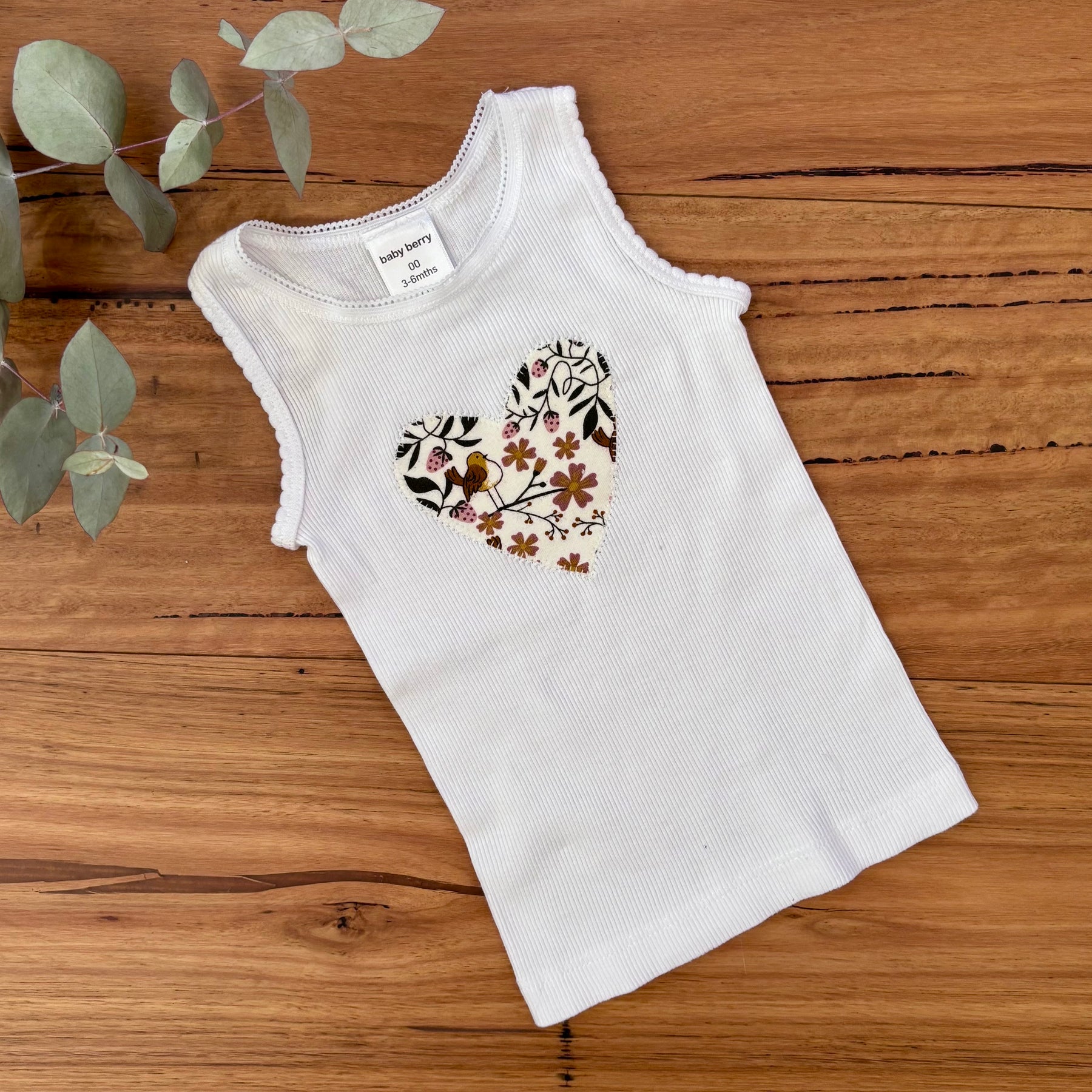 Baby Summer Shorties Set - Pink Floral Birdies