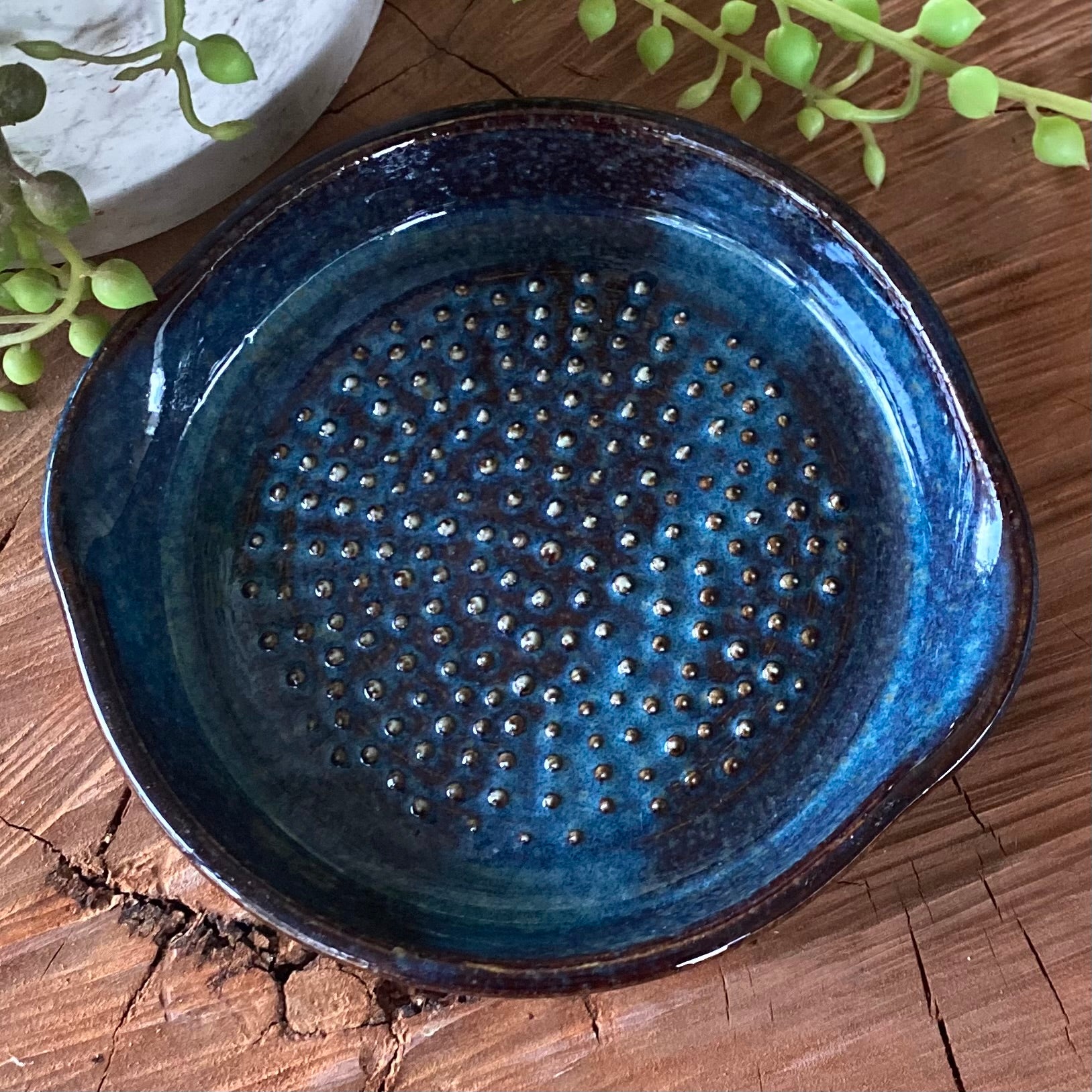 Ceramic Garlic/Ginger Grater / Handmade Pottery SOLD OUT