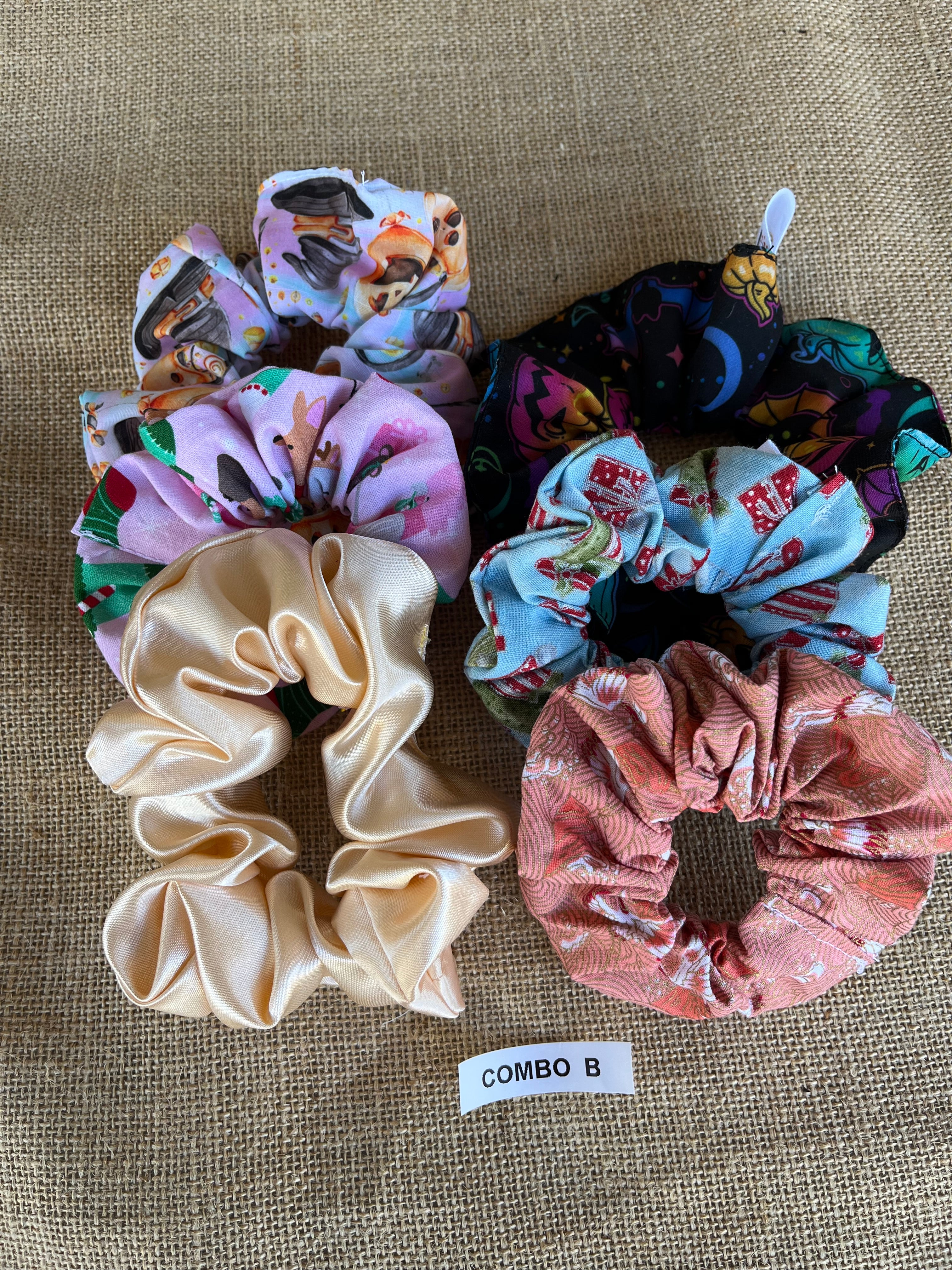 Handmade Scrunchie Combo | Halloween | Christmas | everyday