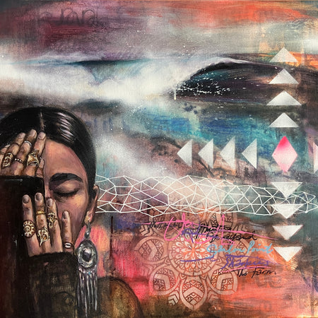 ‘Ocean Soul’ original painting on canvas.