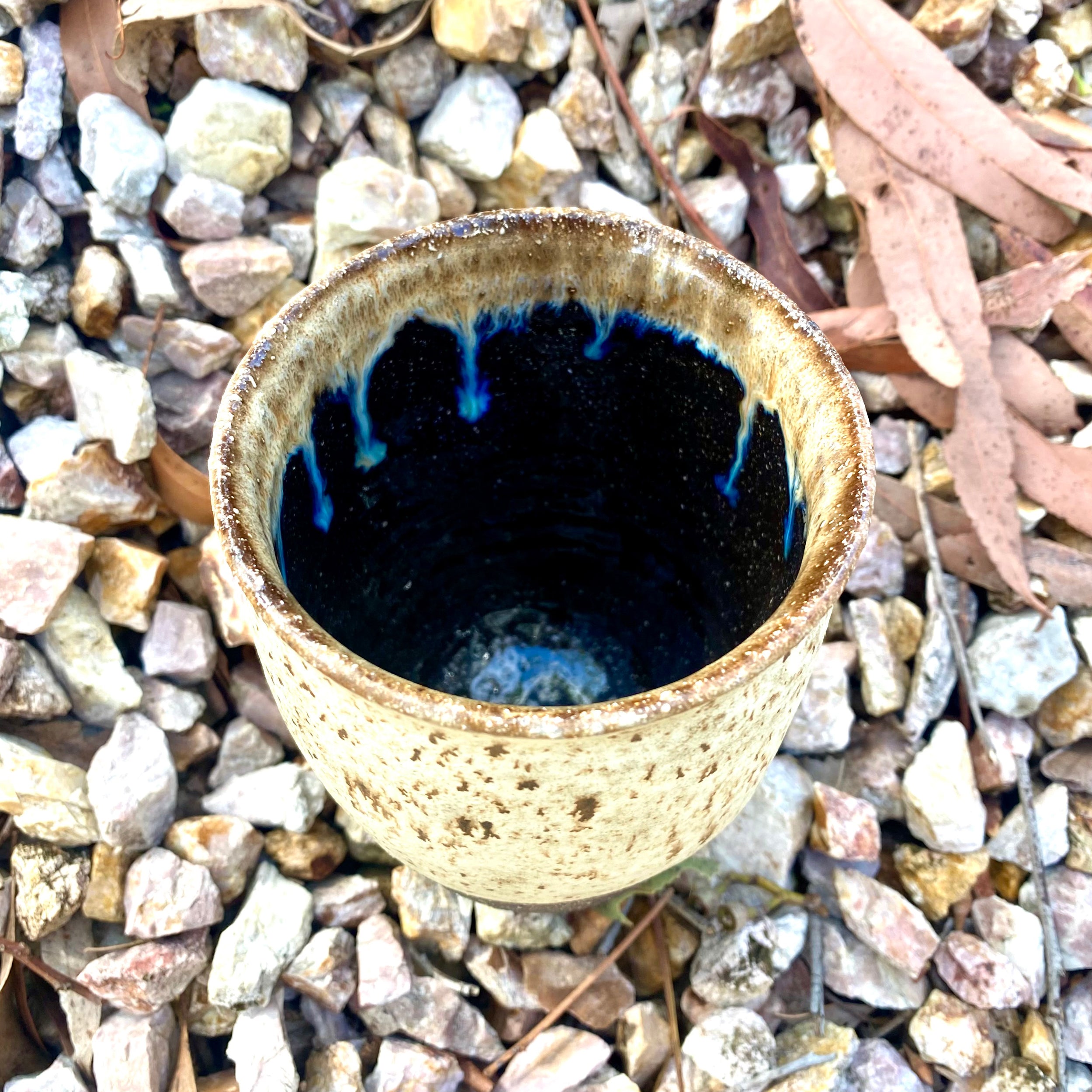 Travel Cup: Snapper Rocks | Wheel Thrown Ceramic Cup