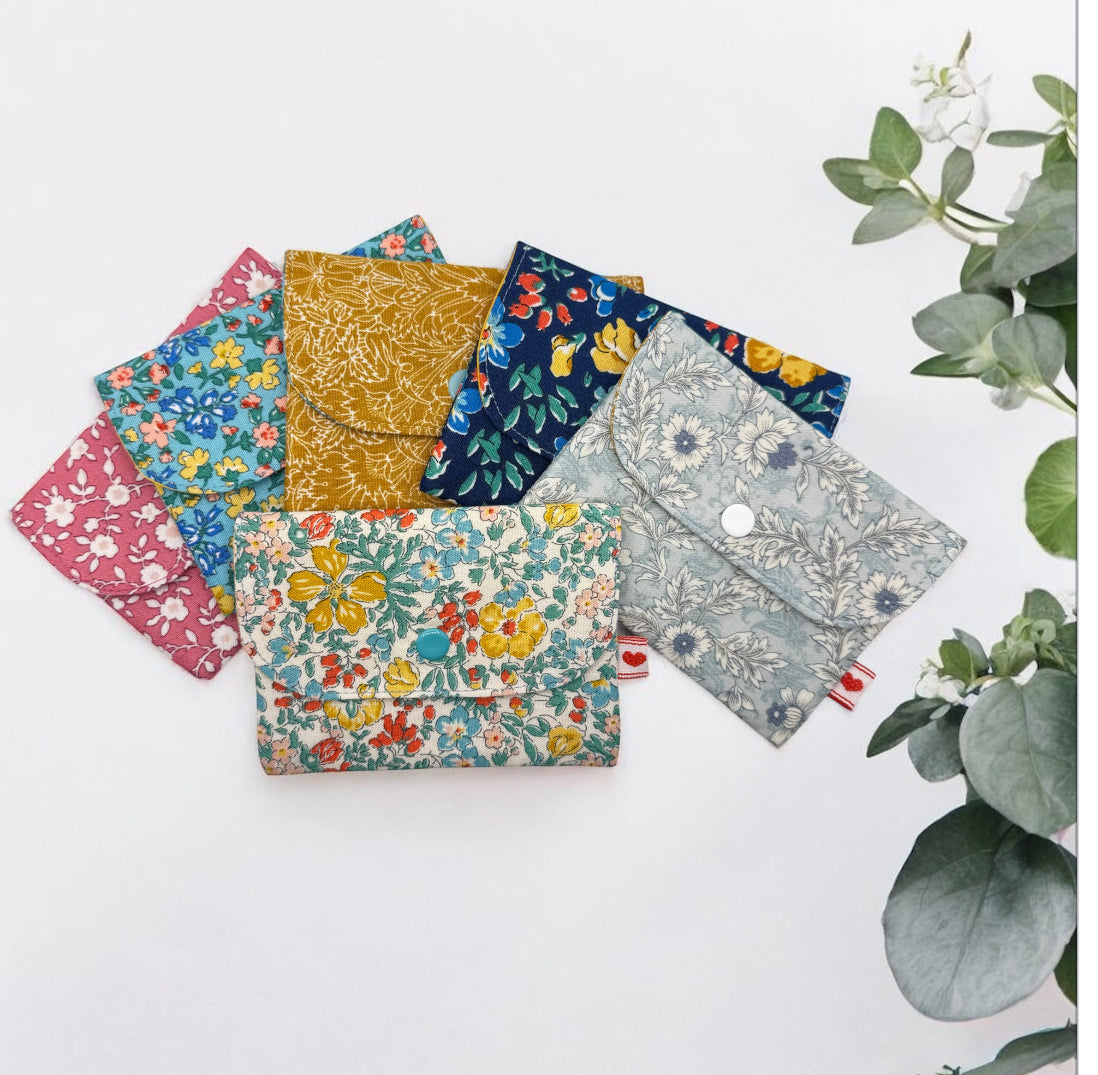 Liberty Fabric - two-pocket purses