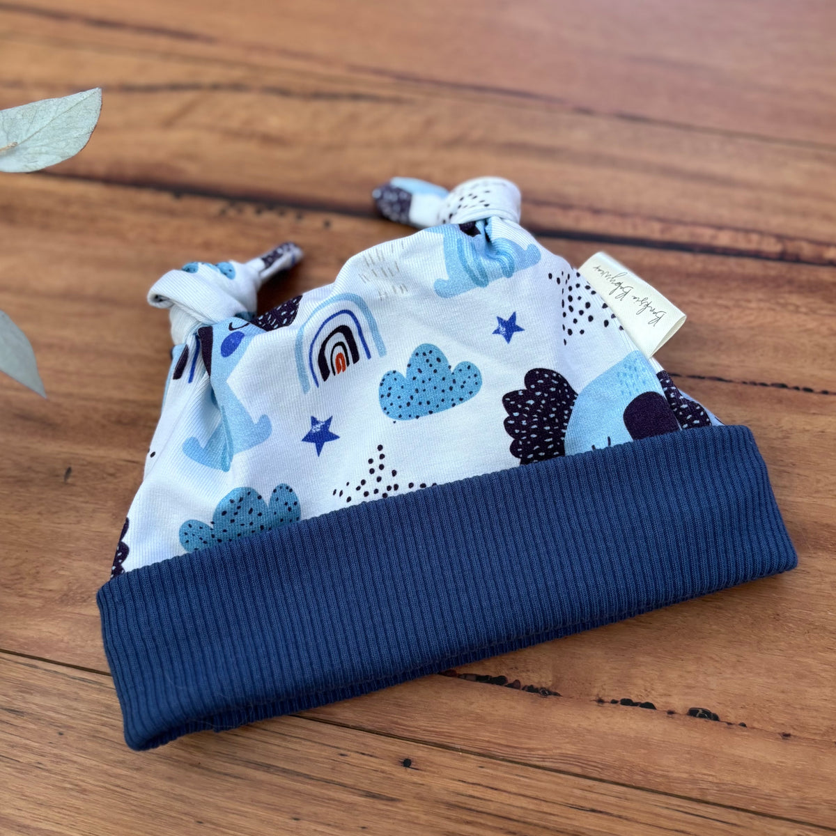 Baby Pants and Hat Set | Blue Koalas | Size newborn to 1 | Made to order