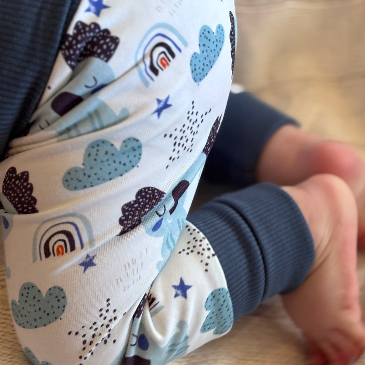 Baby Pants and Hat Set | Blue Koalas | Size newborn to 1 | Made to order