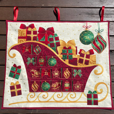 Santa’s Sleigh Advent Calendar