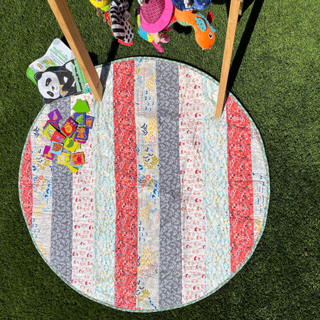 Organic Baby Play Mat | Reversible & Soft Tummy Time Mat Unique