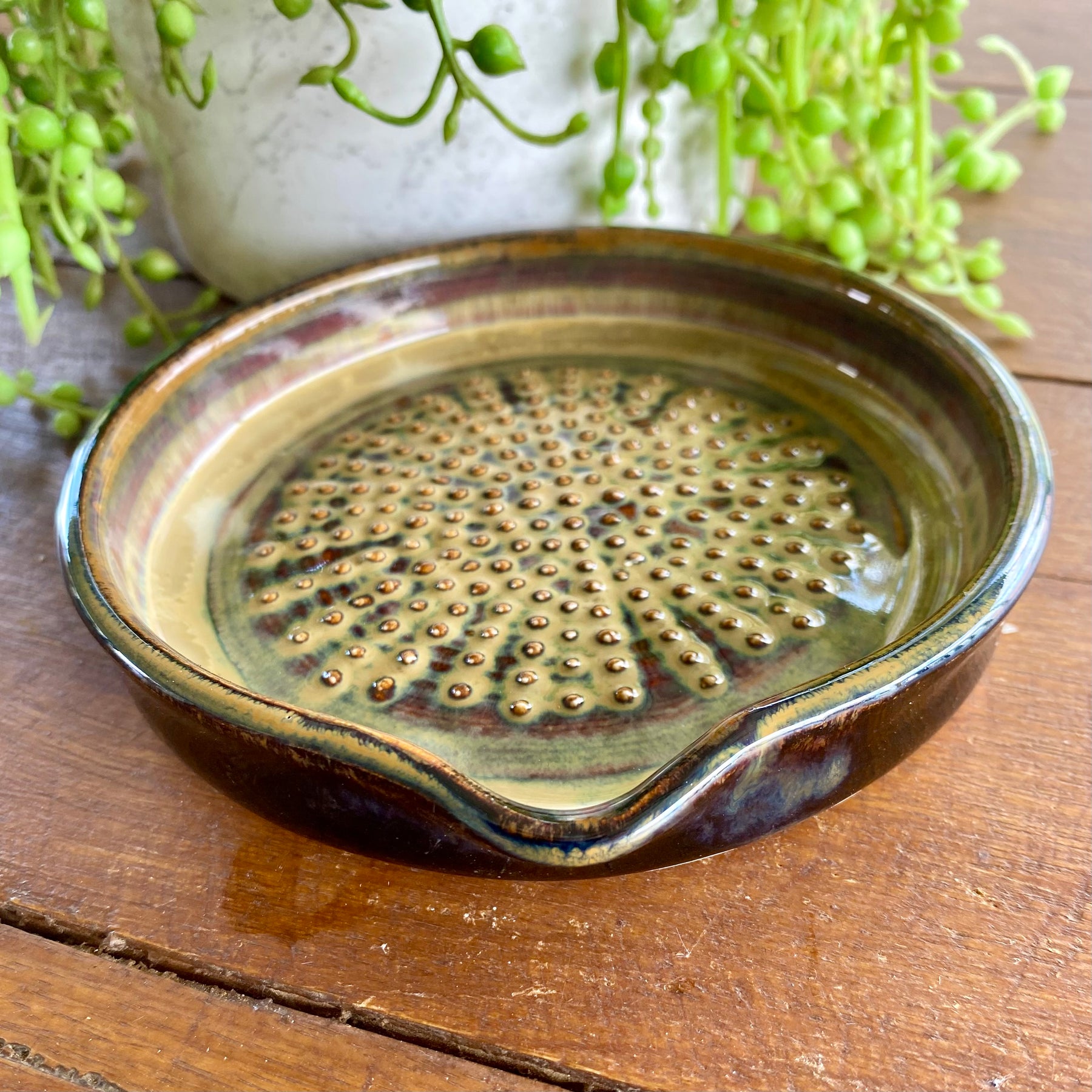Ceramic Garlic/Ginger Grater / Handmade Pottery SOLD OUT