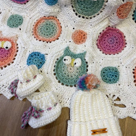 Owl Blankie set for Di